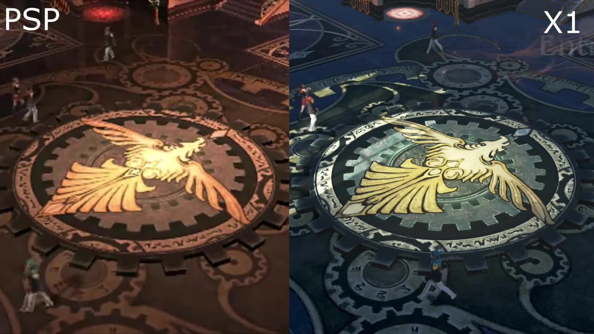 Final Fantasy Type 0 Сравнение версий PS4 vs Xbox One,PSP