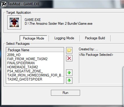 The Amazing Spider-Man 2 "Skin pack ps4 suits v0.1+загрузочные экраны"