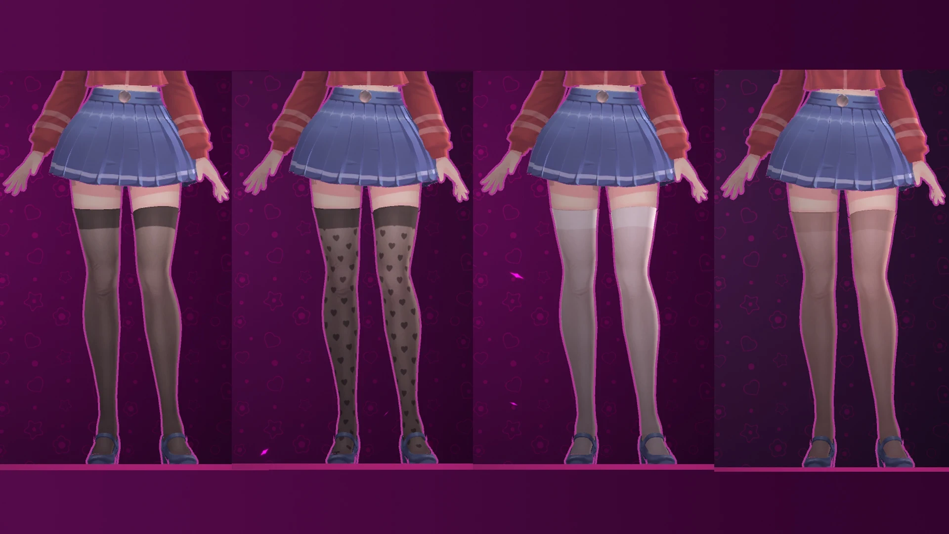 MiSide "Пак прозрачных нейлоновых чулков"