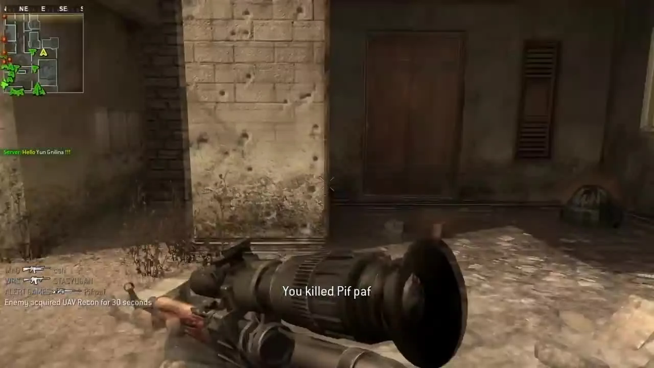 СВД история вооружения (Call of Duty : MW1, BO1, MW3)