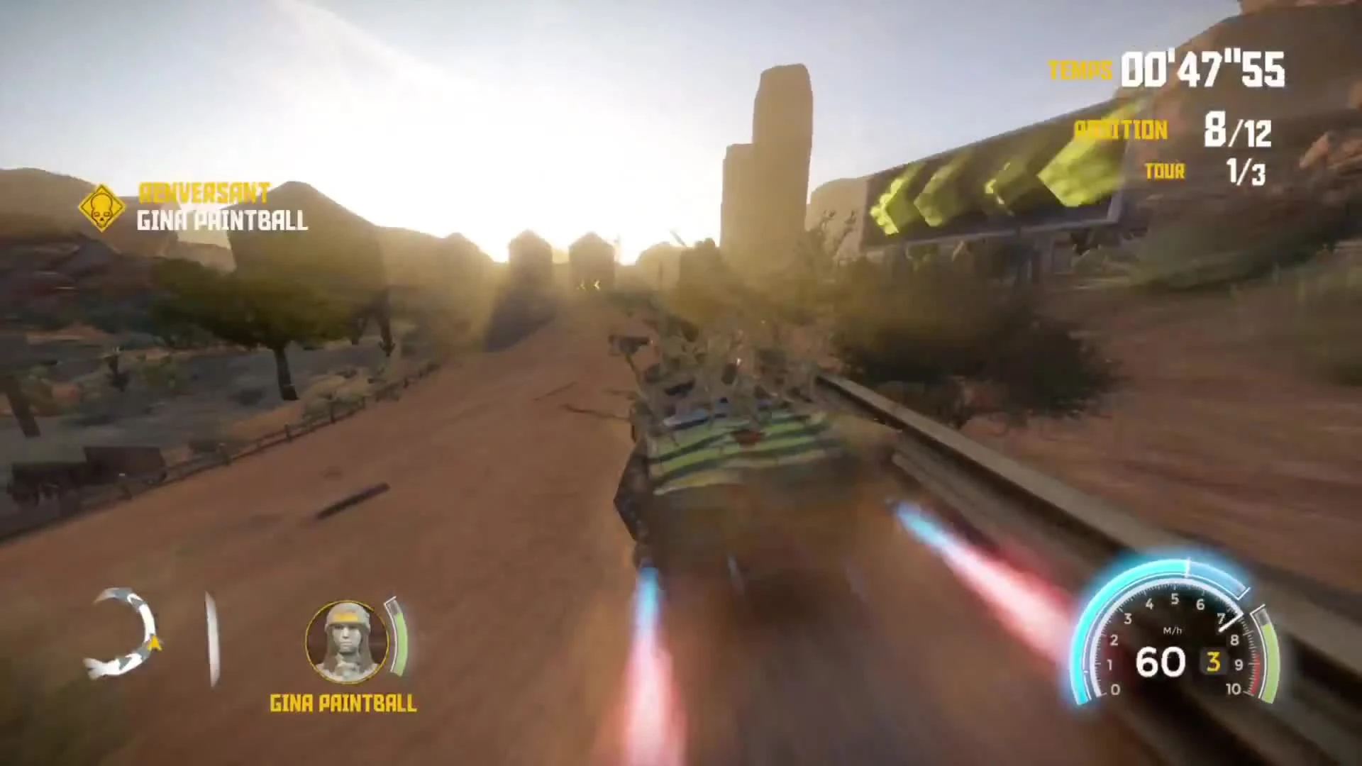 Подборка аварий FlatOut 4 на PS4 Pro