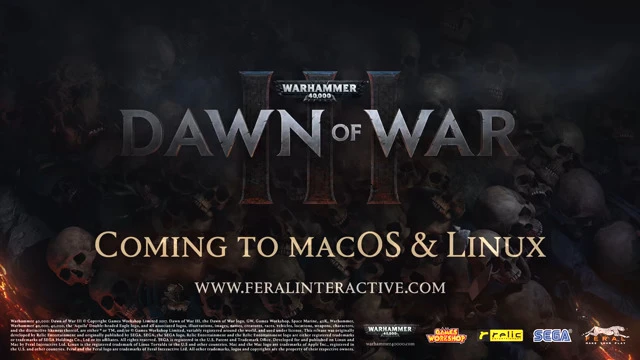 Warhammer 40,000: Dawn of War III выйдет на Mac и Linux вместе с кросс-платформенным мультиплеером