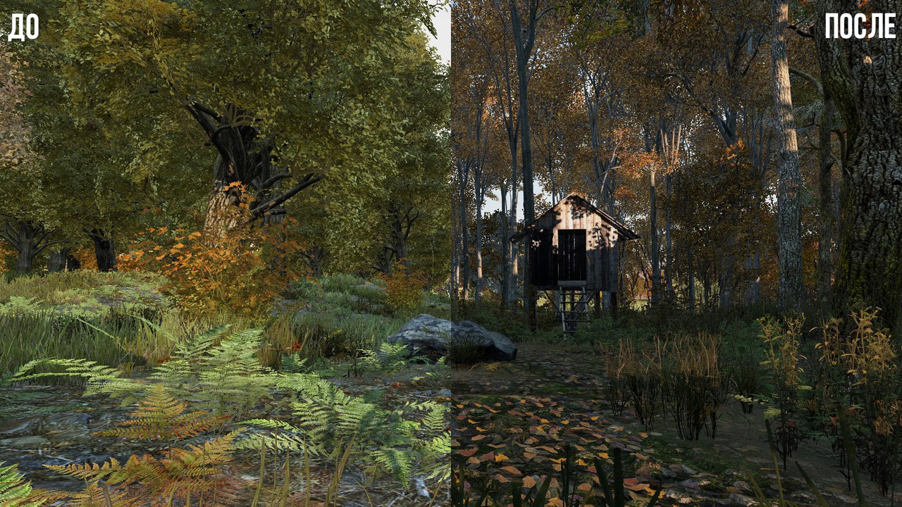 Грядущее улучшение растительности в Dayz SA
