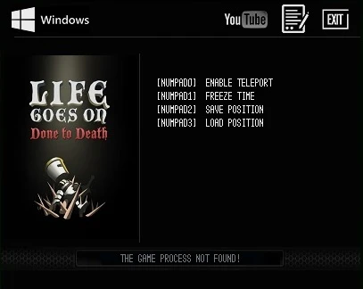 Life Goes On: Done to Death: Трейнер/Trainer (+2) [v2.02] {LIRW / GHL}