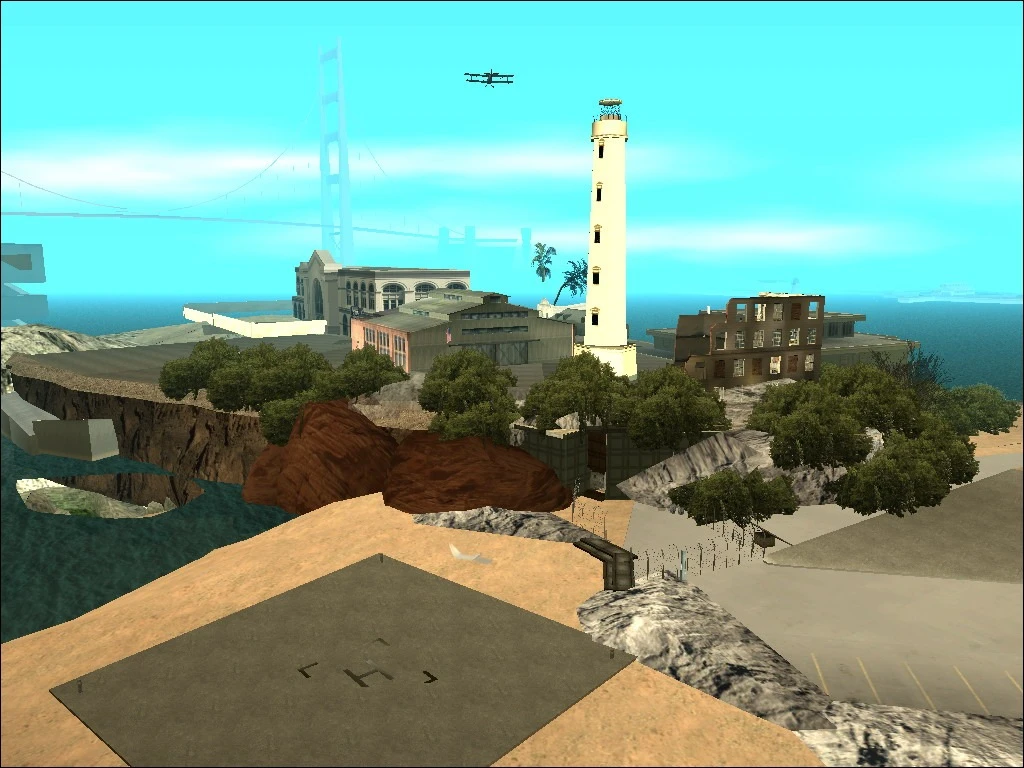 Grand Theft Auto: San Andreas "Алькатрас"