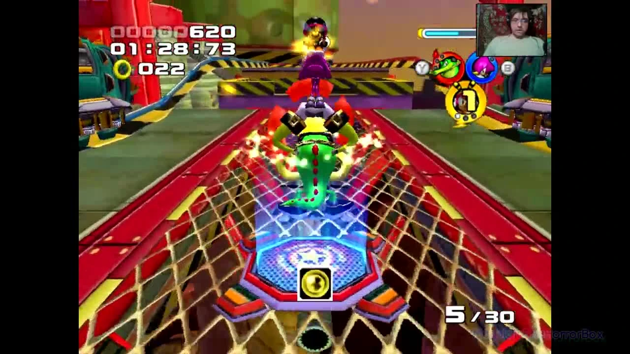 Sonic Heroes - Команда Хаотикс - 31. Странный каньон (прохождение на русском)