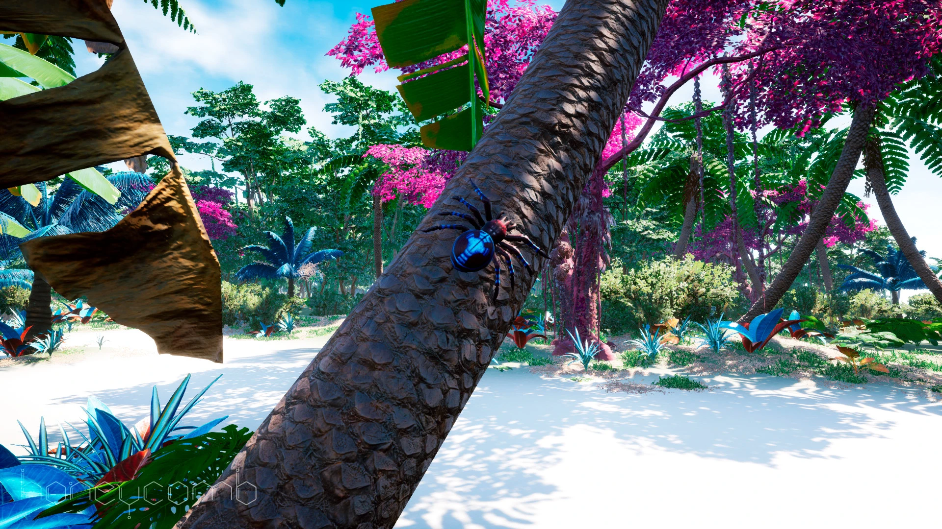 Honeycomb - это новая игра-песочница с открытым миром от первого лица для ПК