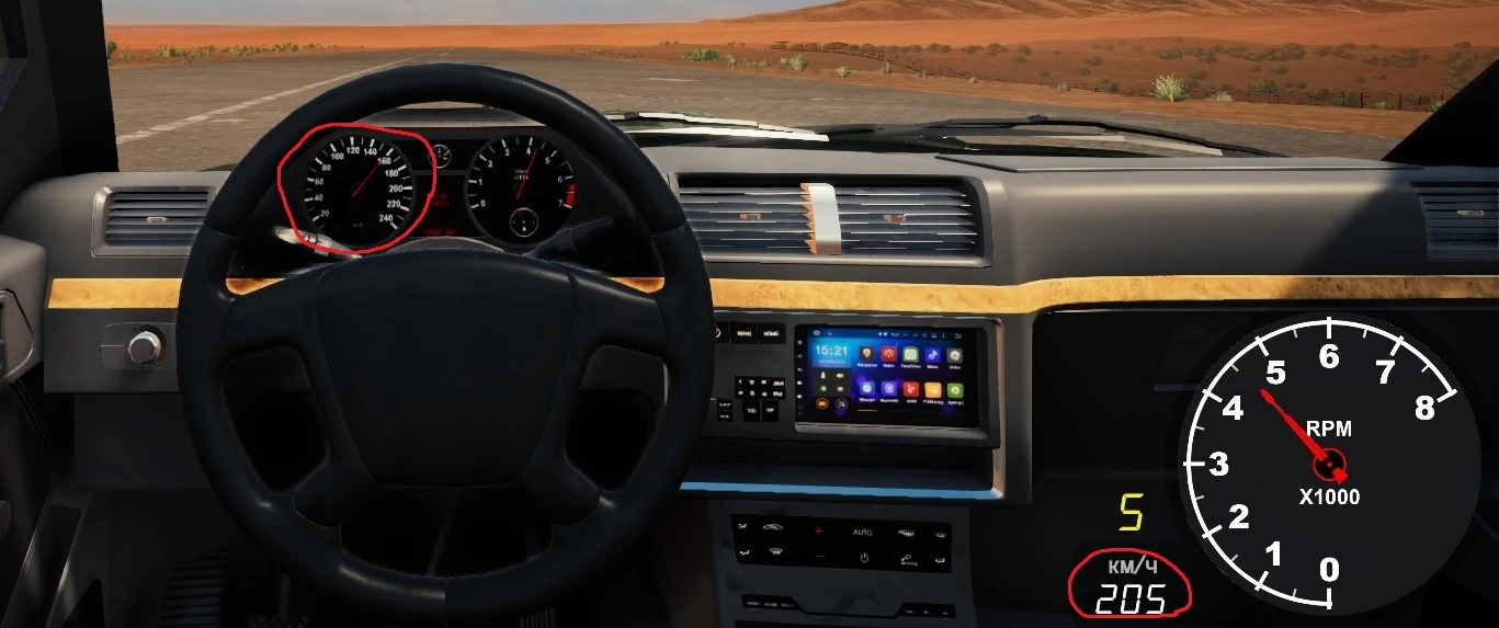 Car Mechanic Simulator 2021 "Фикс спидометра и тахометра приборной панели FMW Sentinel"