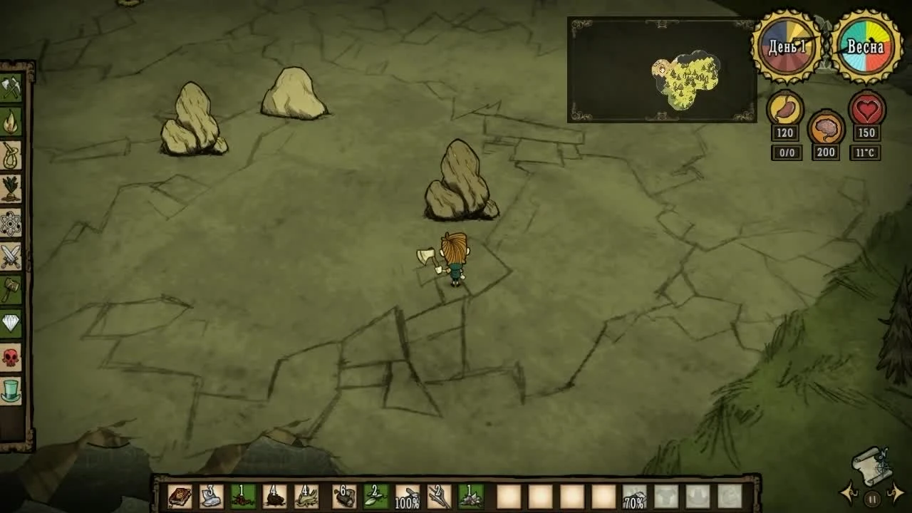 Don't Starve - ДИППЕР ПАЙНС(Гравити Фолз и Dipper Pines)