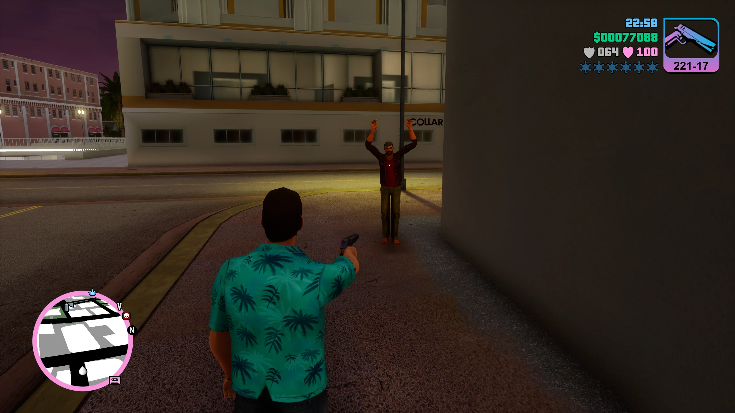 Grand Theft Auto: The Trilogy (Vice City) "Прицел точка"