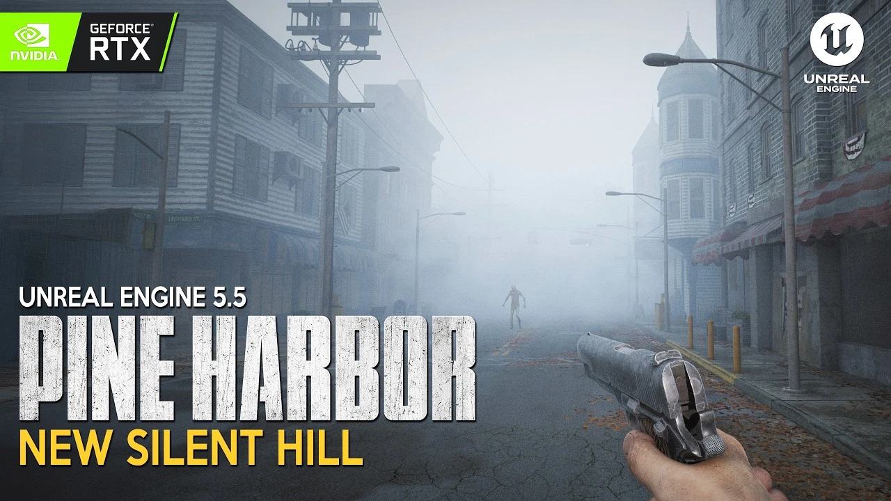 Геймплей первого крупного обновления для хоррора Pine Harbor, вдохновленного Silent Hill