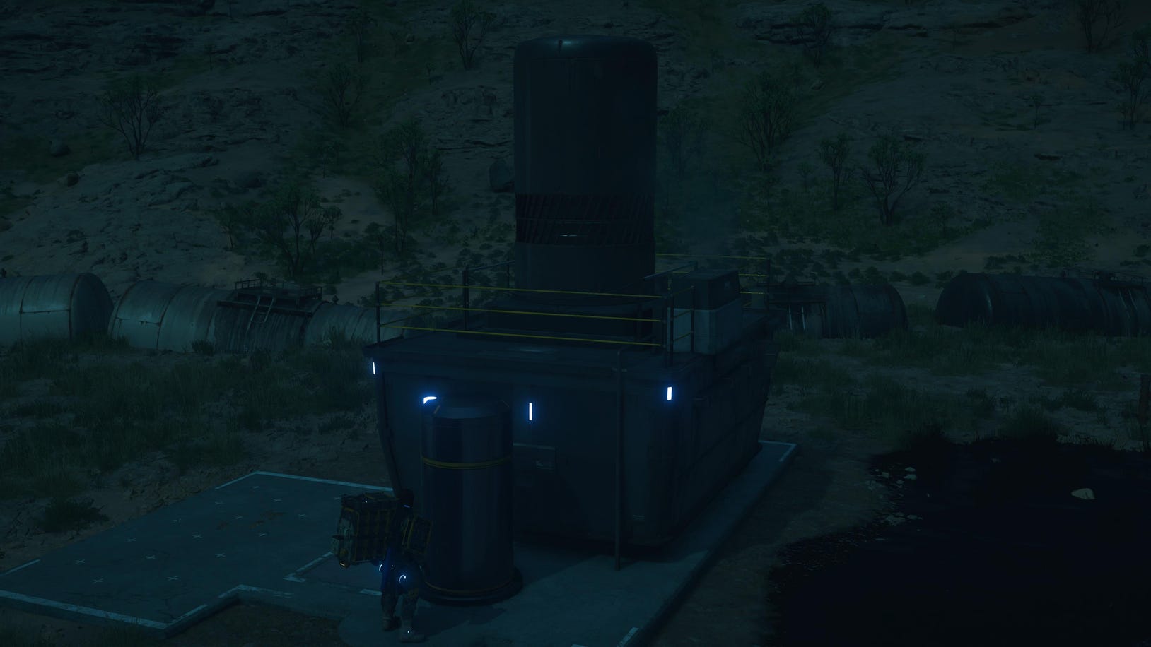 Прохождение дополнительного заказа 104 в Death Stranding 2 - восстановление шахты "Дымный холм"