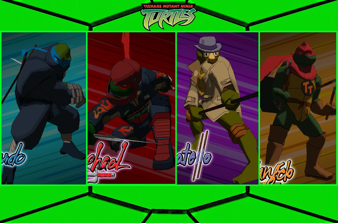 Teenage Mutant Ninja Turtles: Совет (Открытие и выбор других костюмов для черепах)