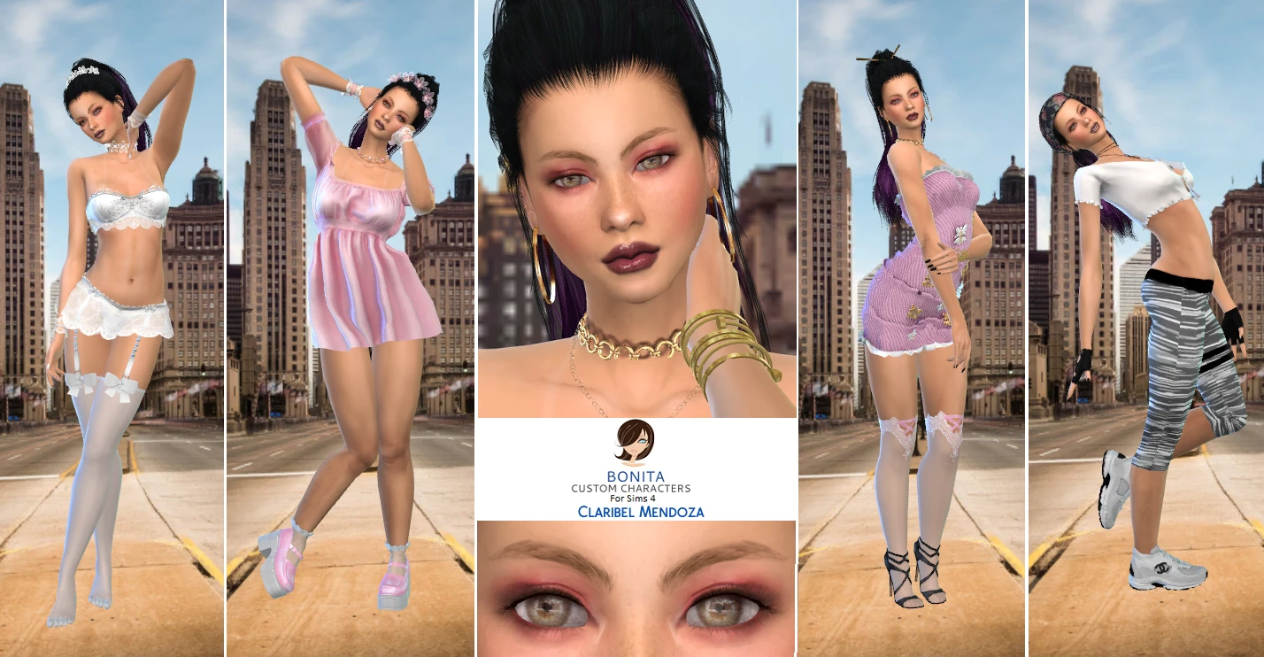 The Sims 4 "Персонаж - Кларибель Мендоза"