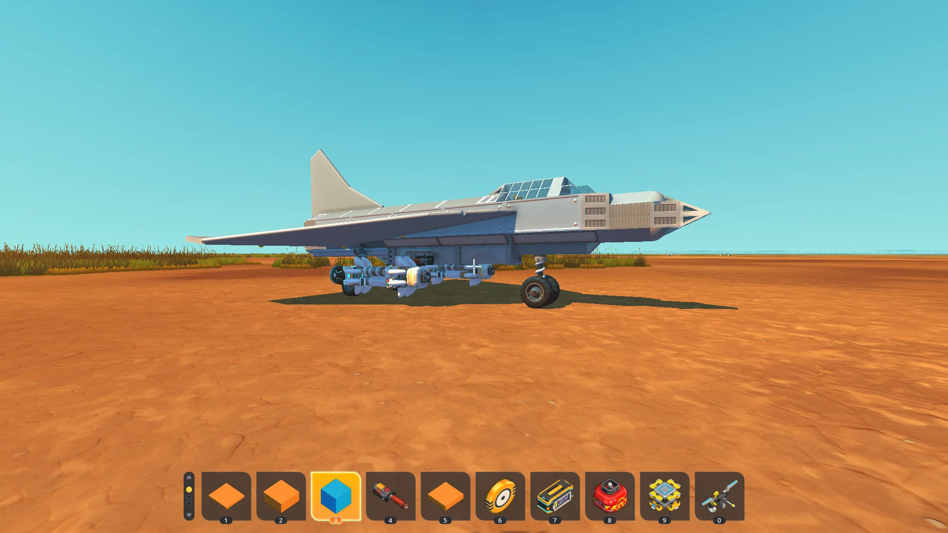Scrap Mechanic "Индийский истребитель hal tejas с модом wings"