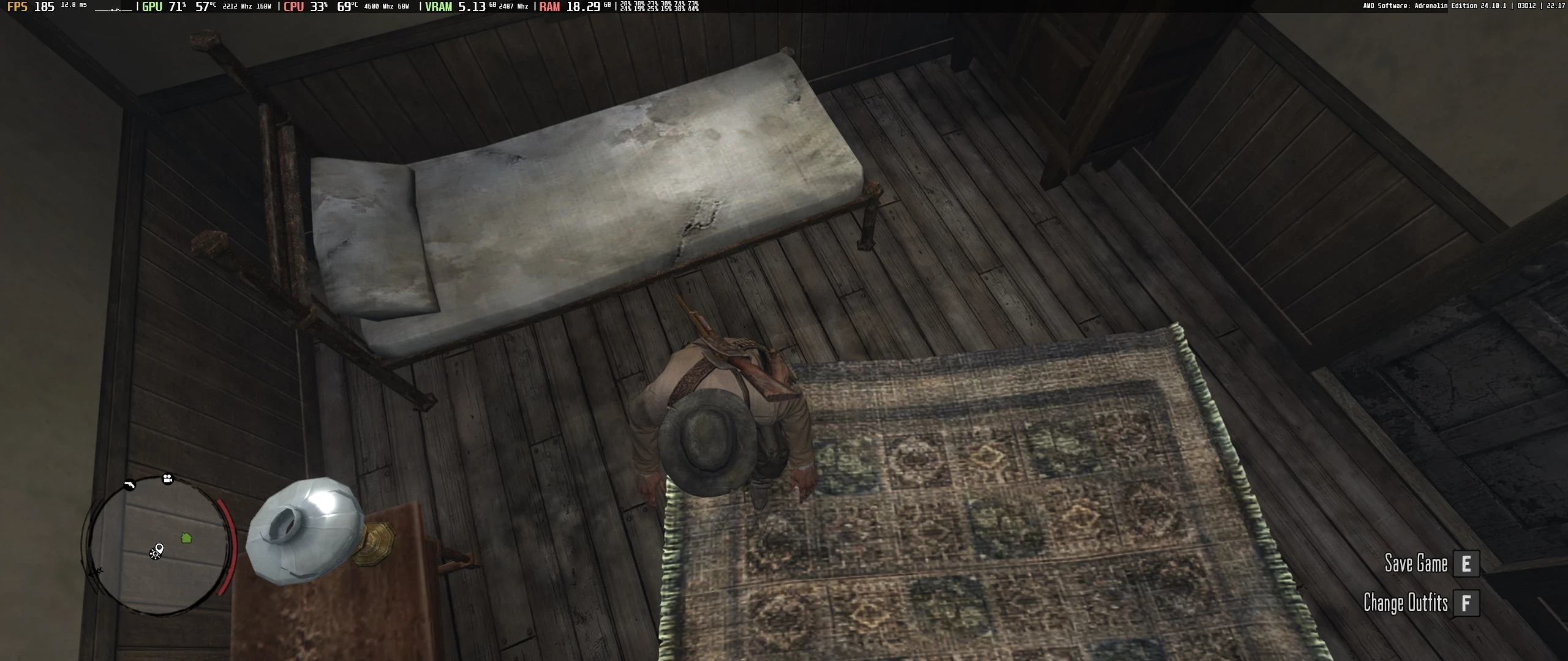 Red Dead Redemption "Разблокировка FPS"