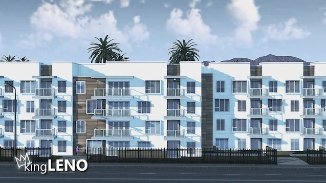 Cities: Skylines "Ocean City Apartments"