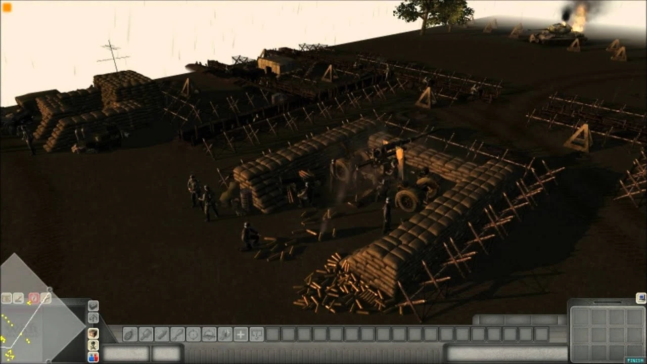 Men of War: Assault Squad 2 "BM Mod (Gore & Blood) + Shell Realism Mod (No Steam version)"