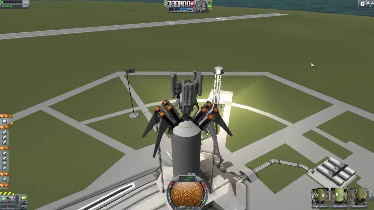 Kerbal Space Program (KSP) - Уася ты куда летишь