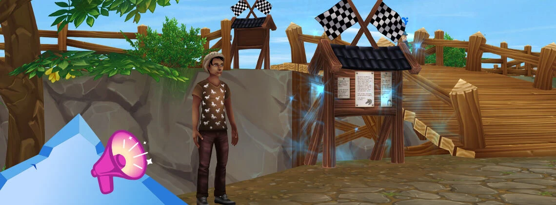 Гонка "Лошади Юрвика" в Star Stable