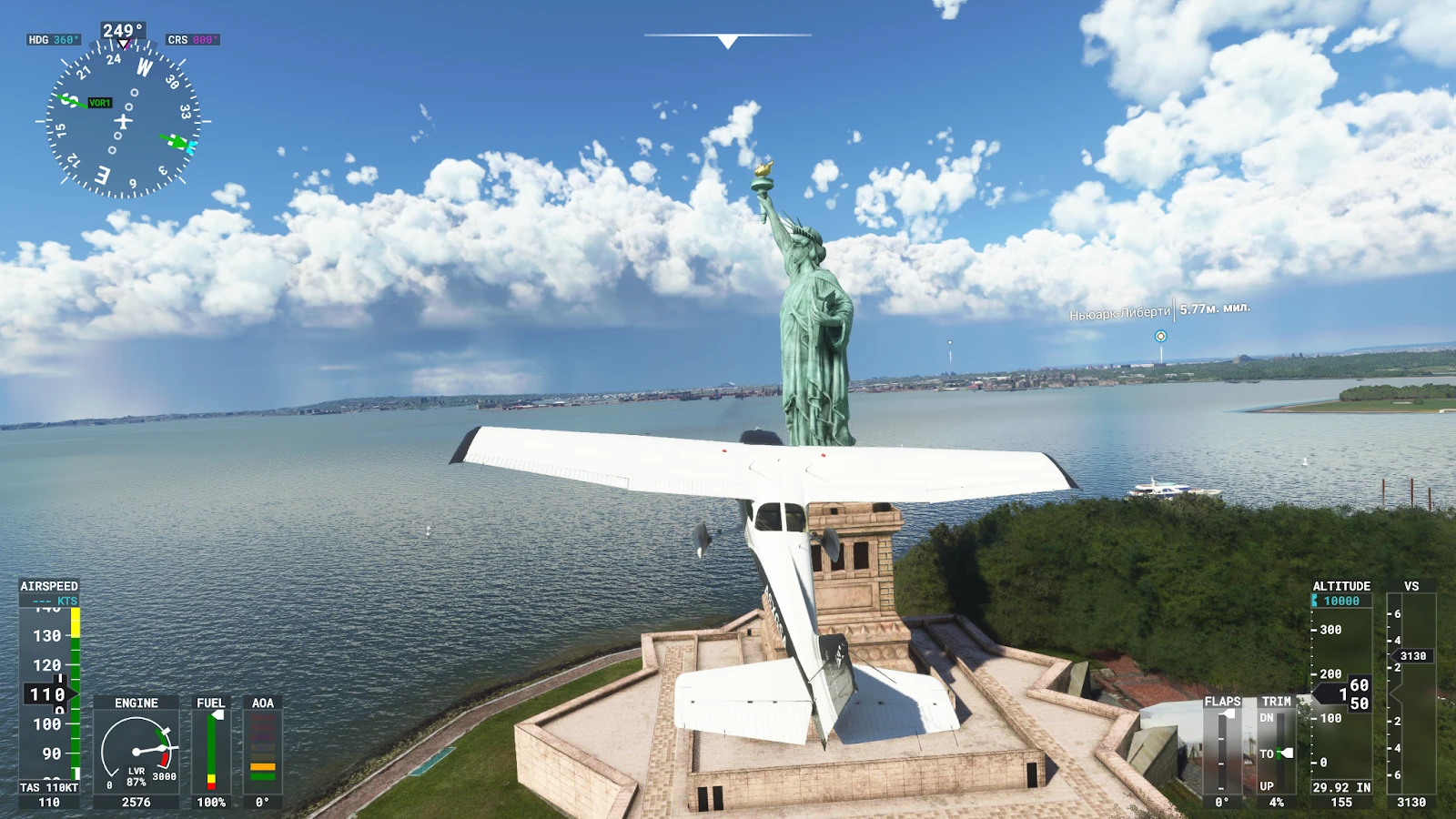 Впечатления от Microsoft Flight Simulator на Xbox Series X