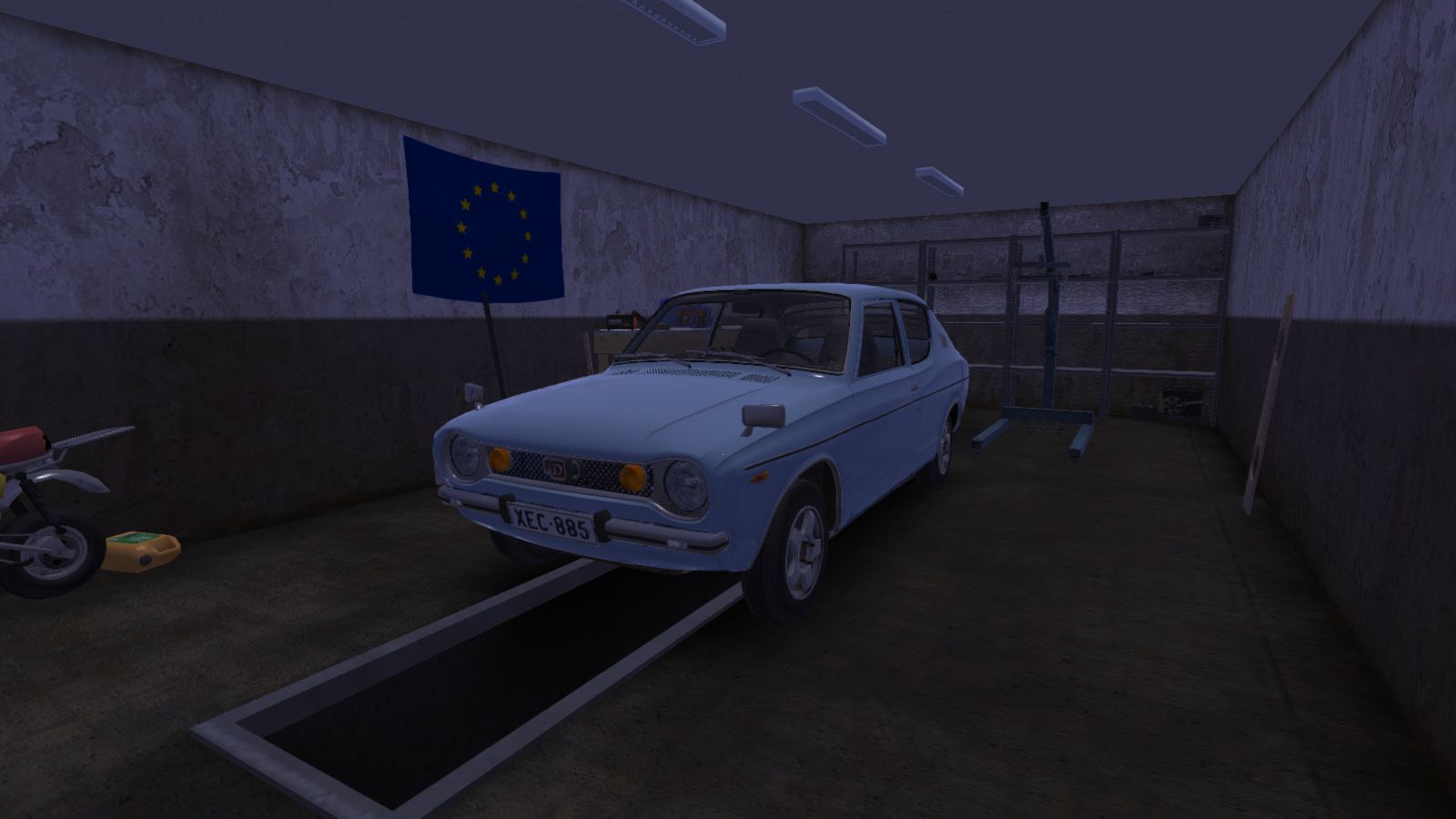 My Summer Car "Сохранение - Сток Satsuma, 9к марок на руках. Пройден техосмотр"
