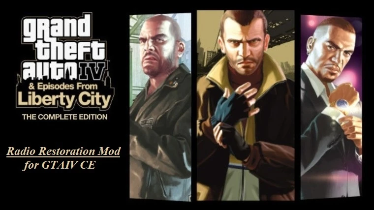 Grand Theft Auto 4 - The Complete Edition "Восстановление Оригинального Радио" {Tomasak}