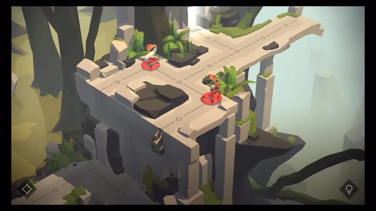 Lara Croft GO - Обзор Игры (iOS)