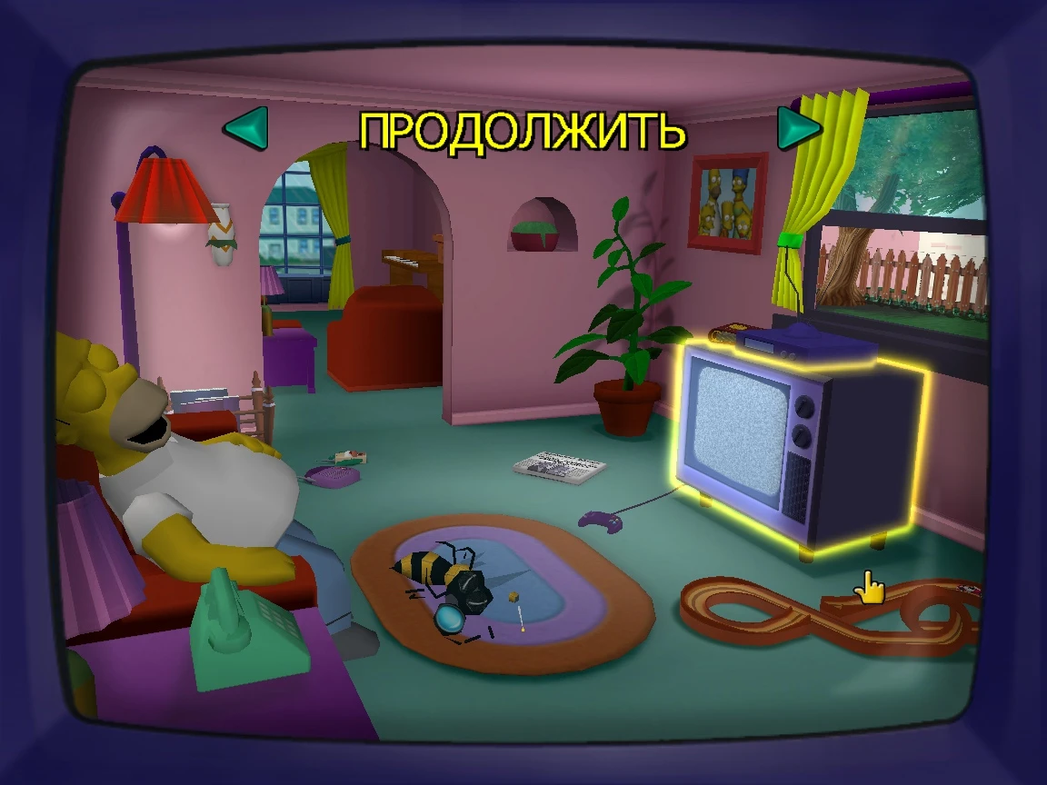 Русификатор текста для The Simpsons Hit & Run