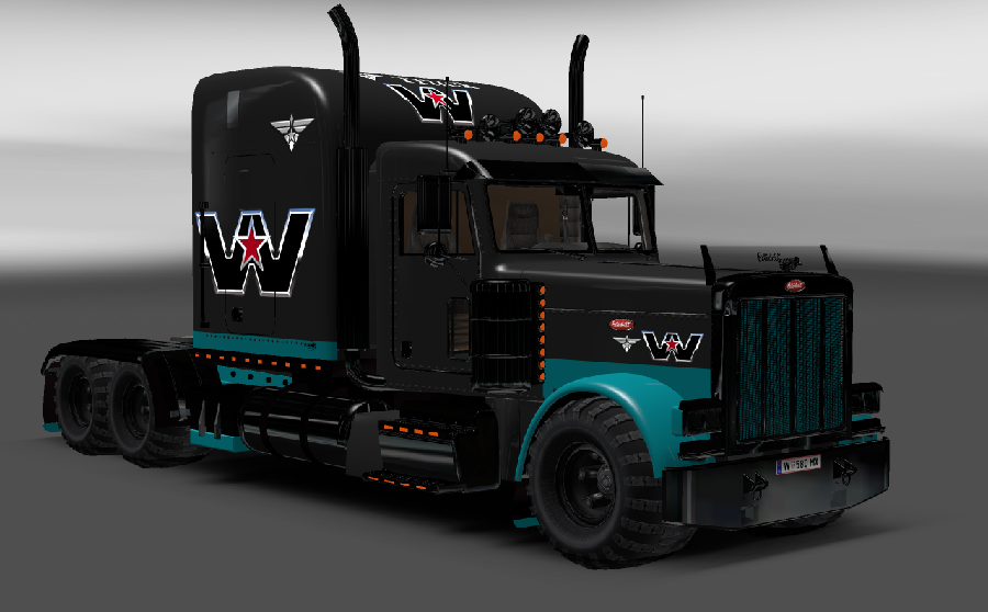 Euro Truck Simulator 2 "Скин Peterbilt379_№2"