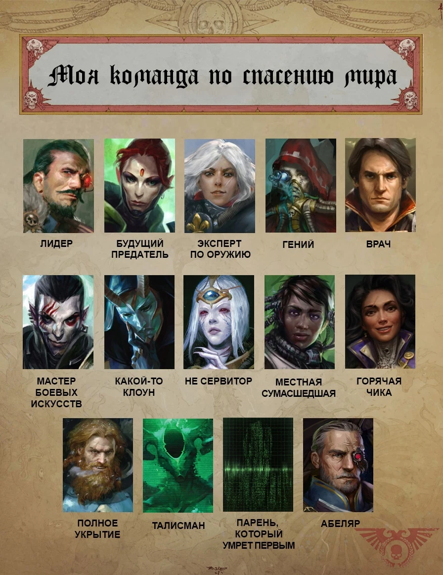 Моя команда по спасению мира