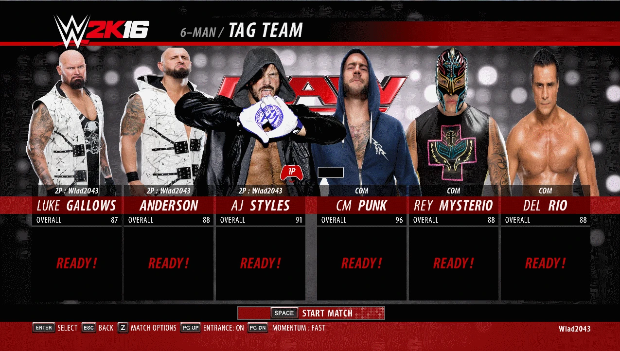 WWE 2K16 "Renders MOD"