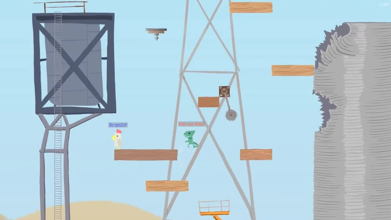 Ultimate Chicken Horse - Самый стрёмный левел!