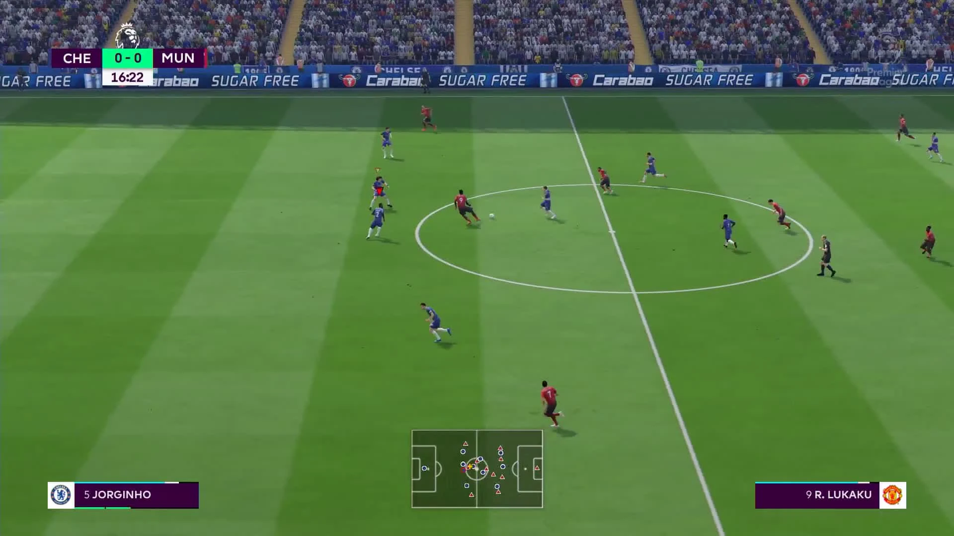 FIFA 19 - Матч по выживанию между "Челси" и "Манчестер Юнайтед" Геймплей