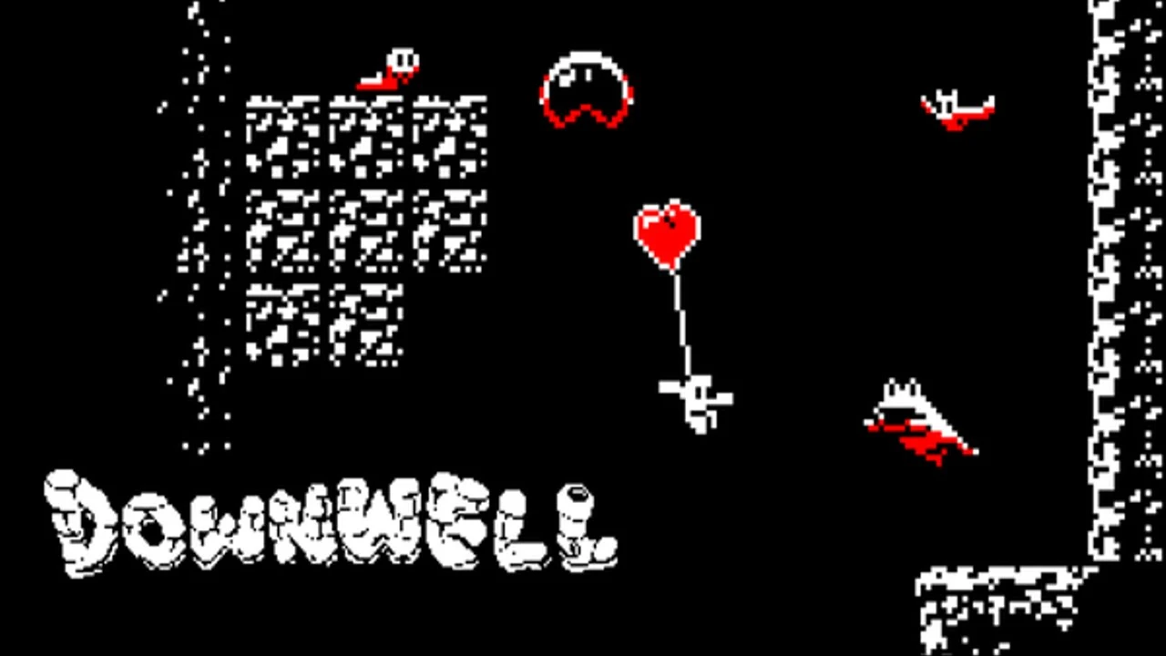 Любопытный вертикальный платформер Downwell раздают бесплатно