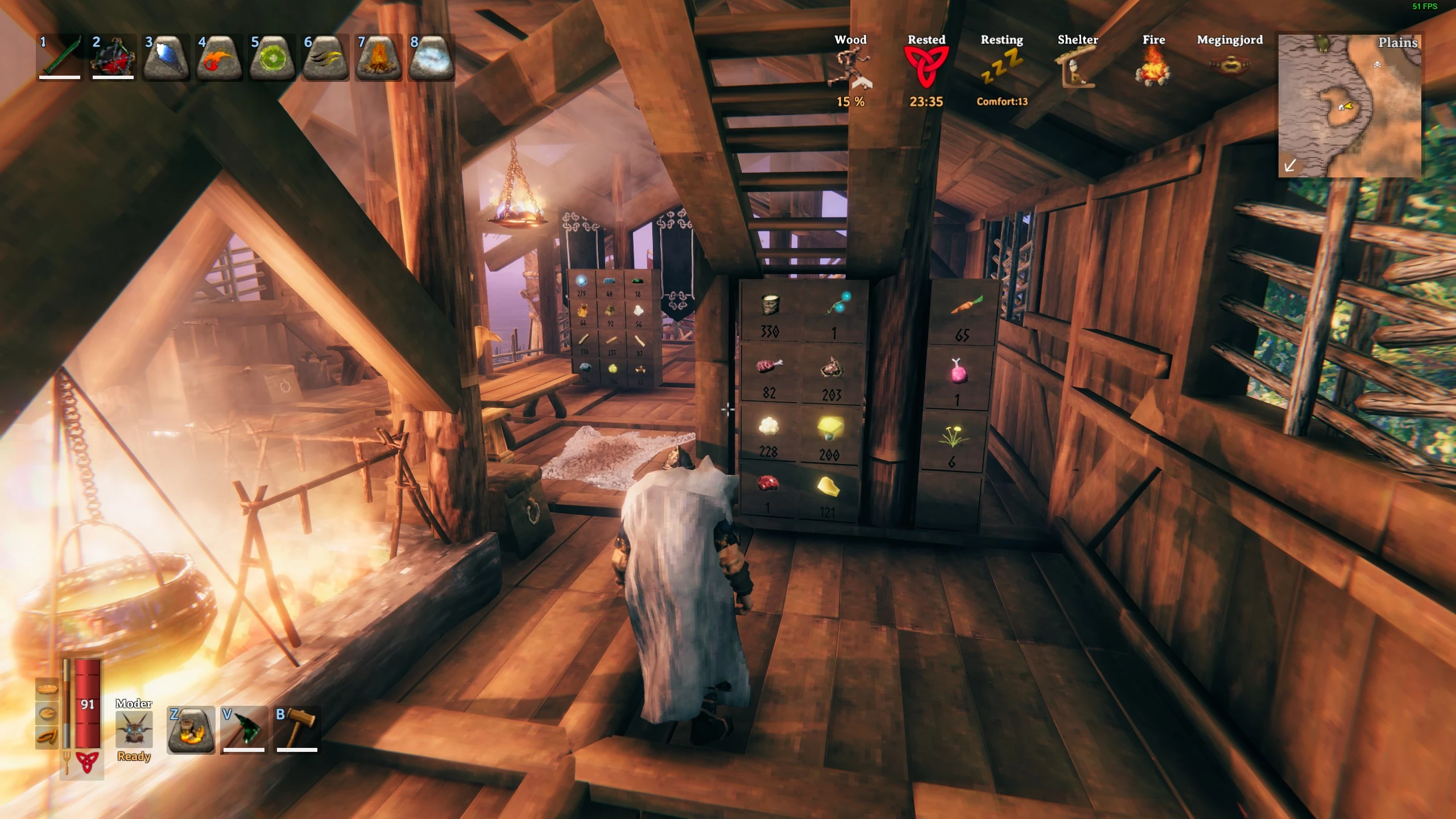 Valheim "Ящики для предметов"