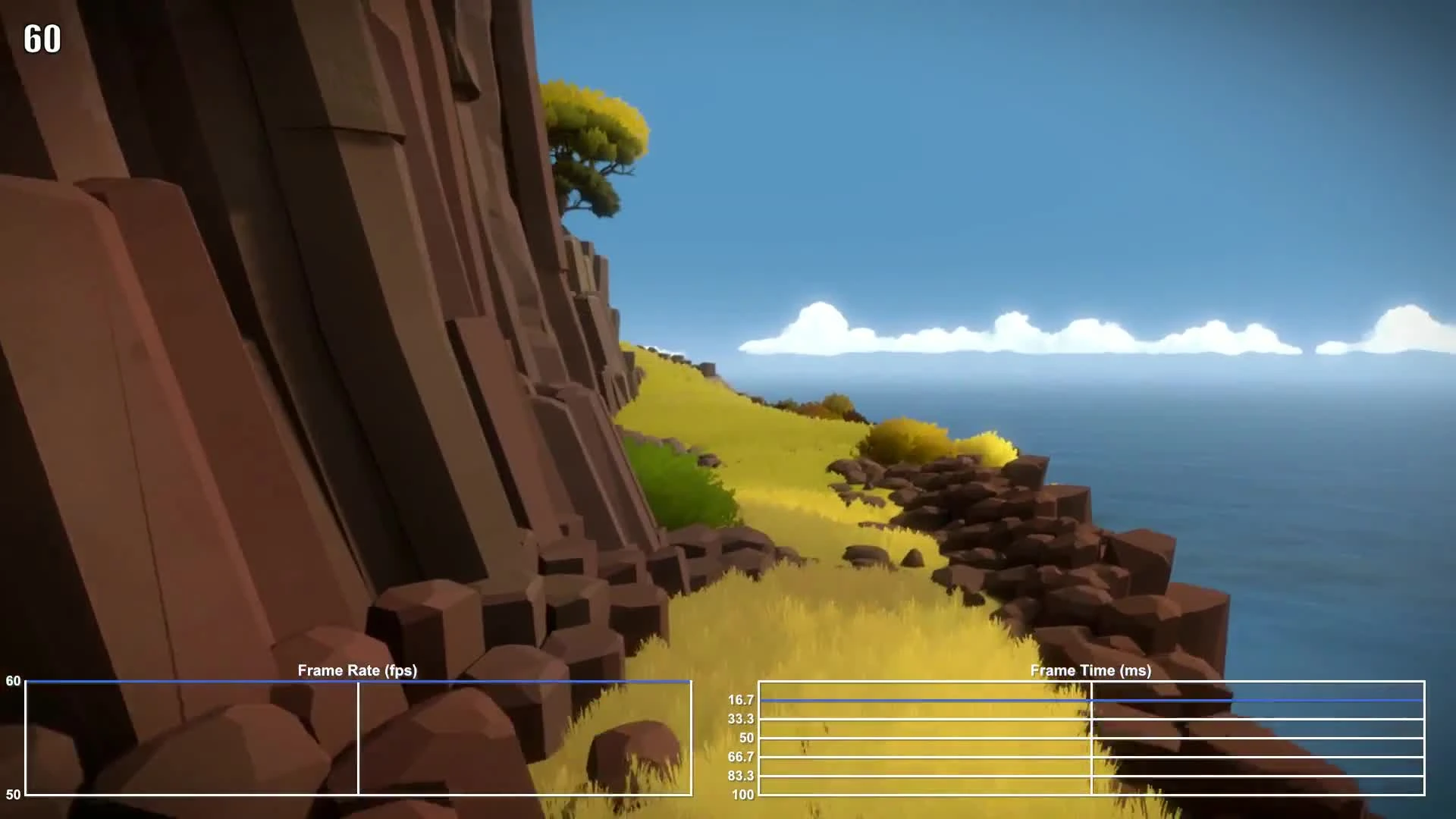 The Witness "Тест производительности на PS4"