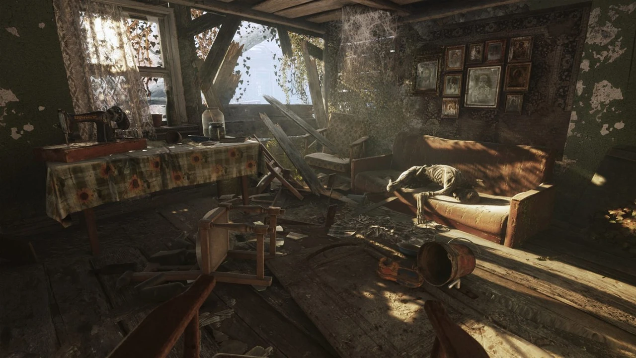 Видеодемонстрация трассировки лучей в реальном времени в Metro Exodus