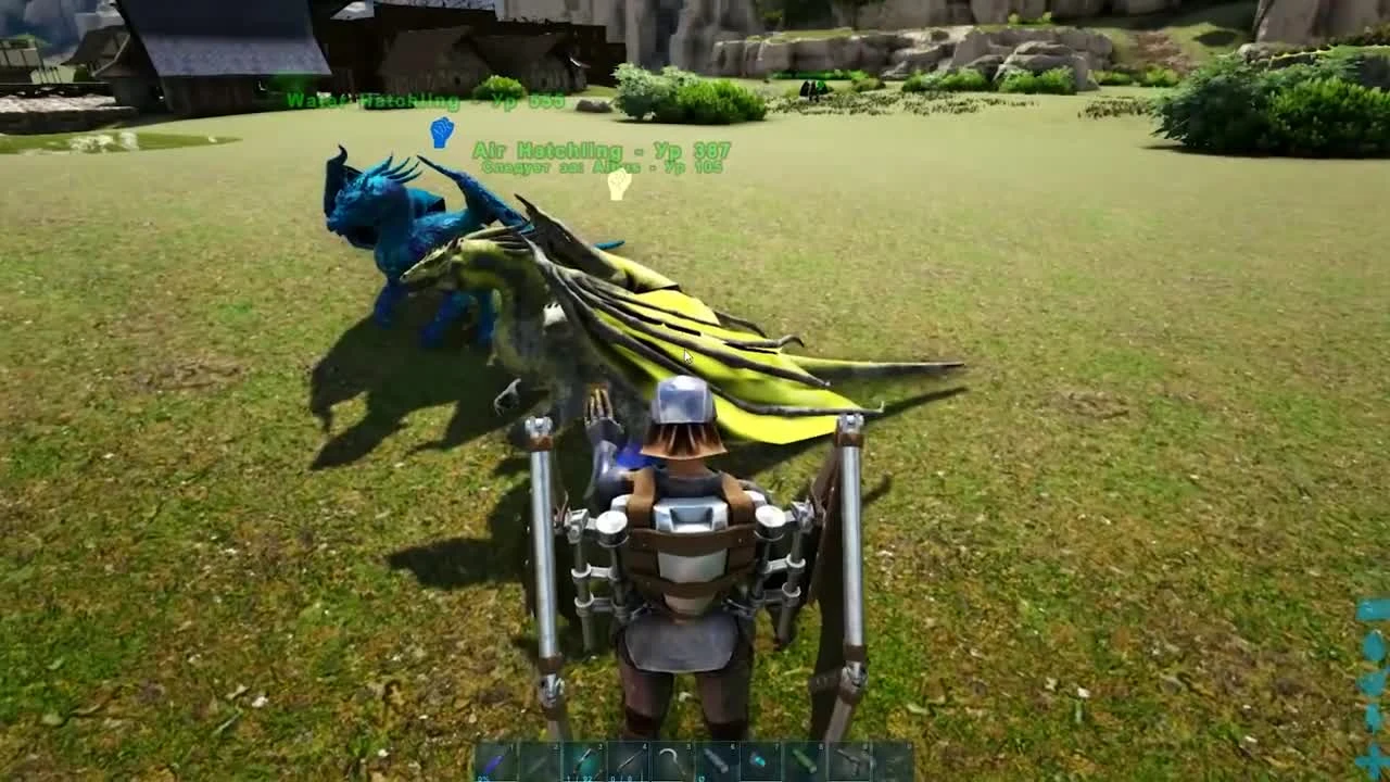 Штормовой и Болотный ДРАКОНЫ - ELEMENTAL ARK Survival #32