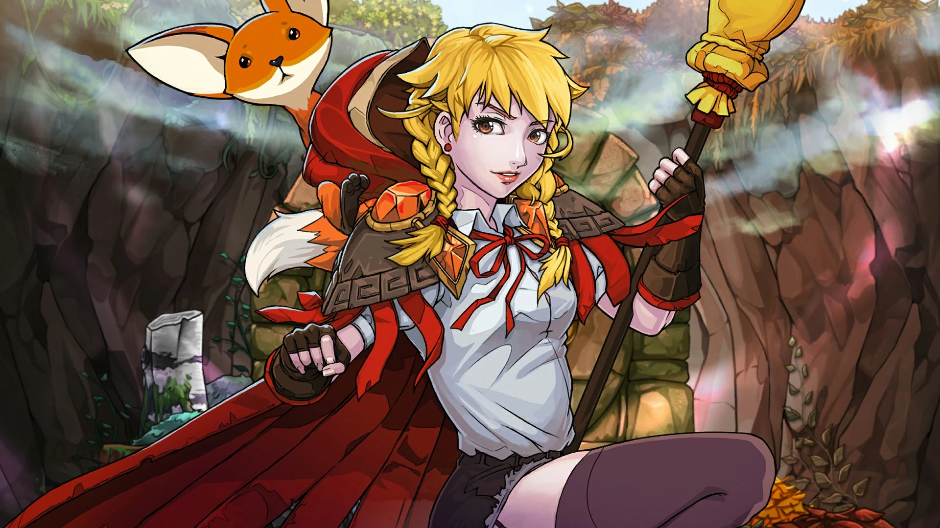 Scarlet Hood and the Wicked Wood "Обои на рабочий стол"