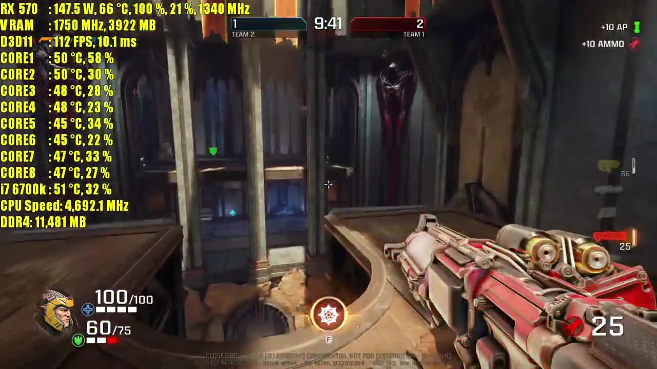 Quake BETA Champions RX 580 8GB и RX 570 4GB | 1080p Ультра | Фреймрейт TEST