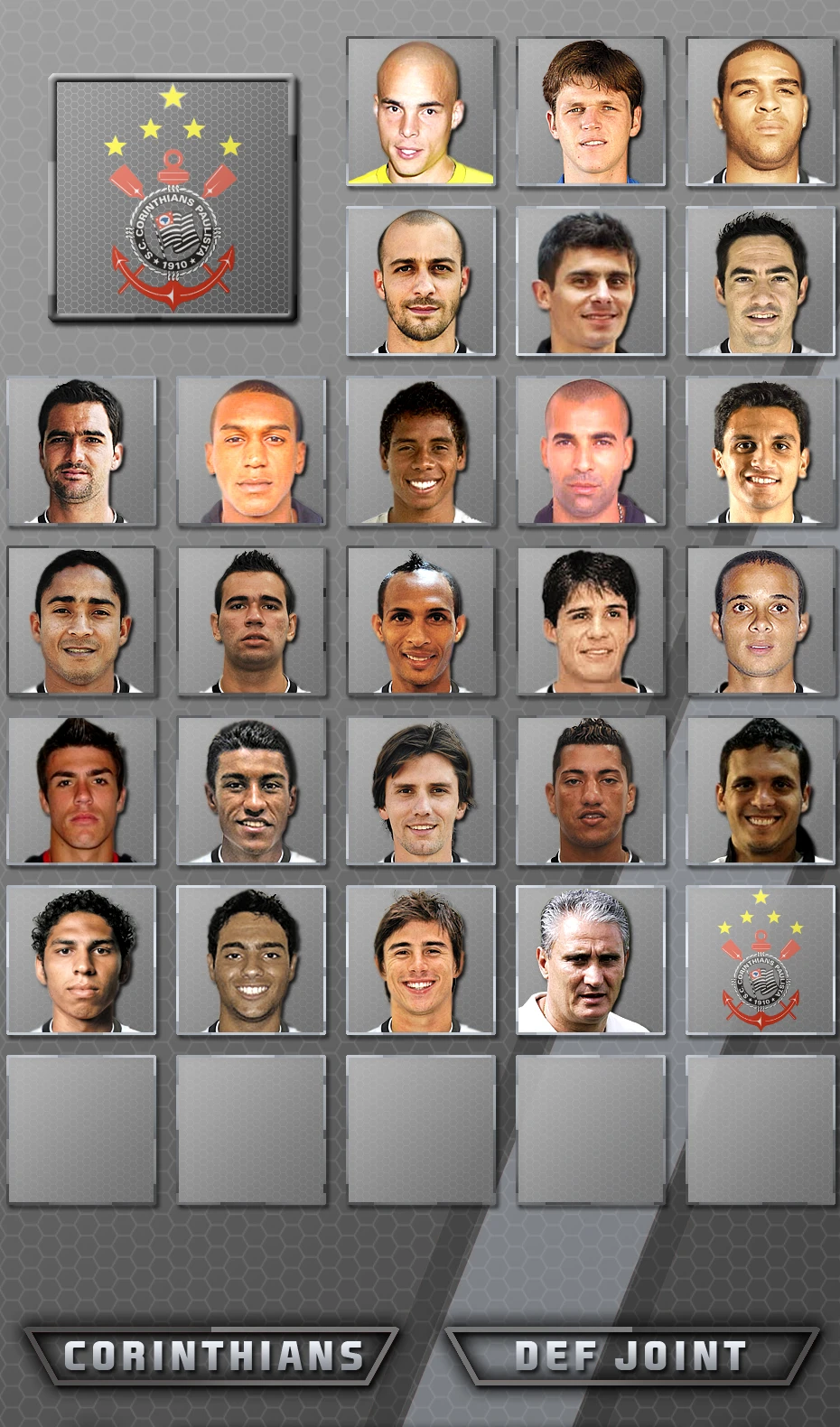 FIFA Manager 12 "Фотопак игроков Коринтианс"