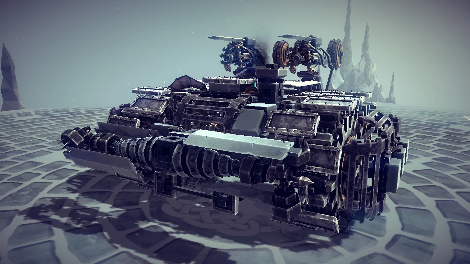 Besiege "Танк Штурмовик-б3"