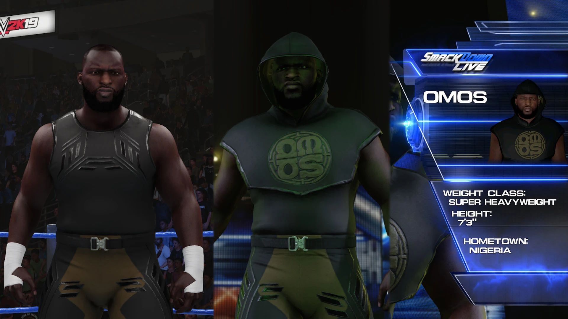 WWE 2K19 "Омос из WWE 2K25"