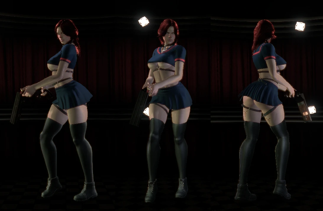 Resident Evil 6 "Студентка Хелена в темном наряде"