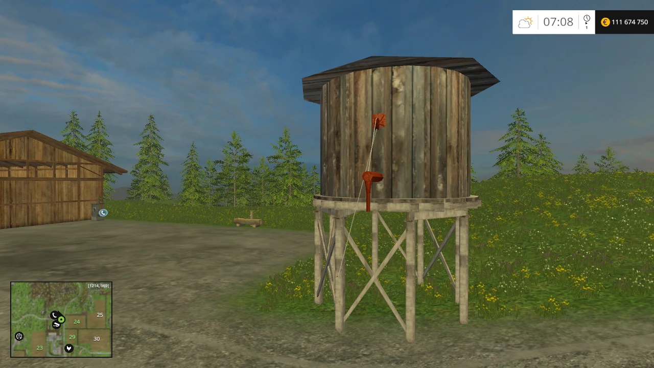 Farming Simulator 15 "Water tower v 2.1 Placeable"
