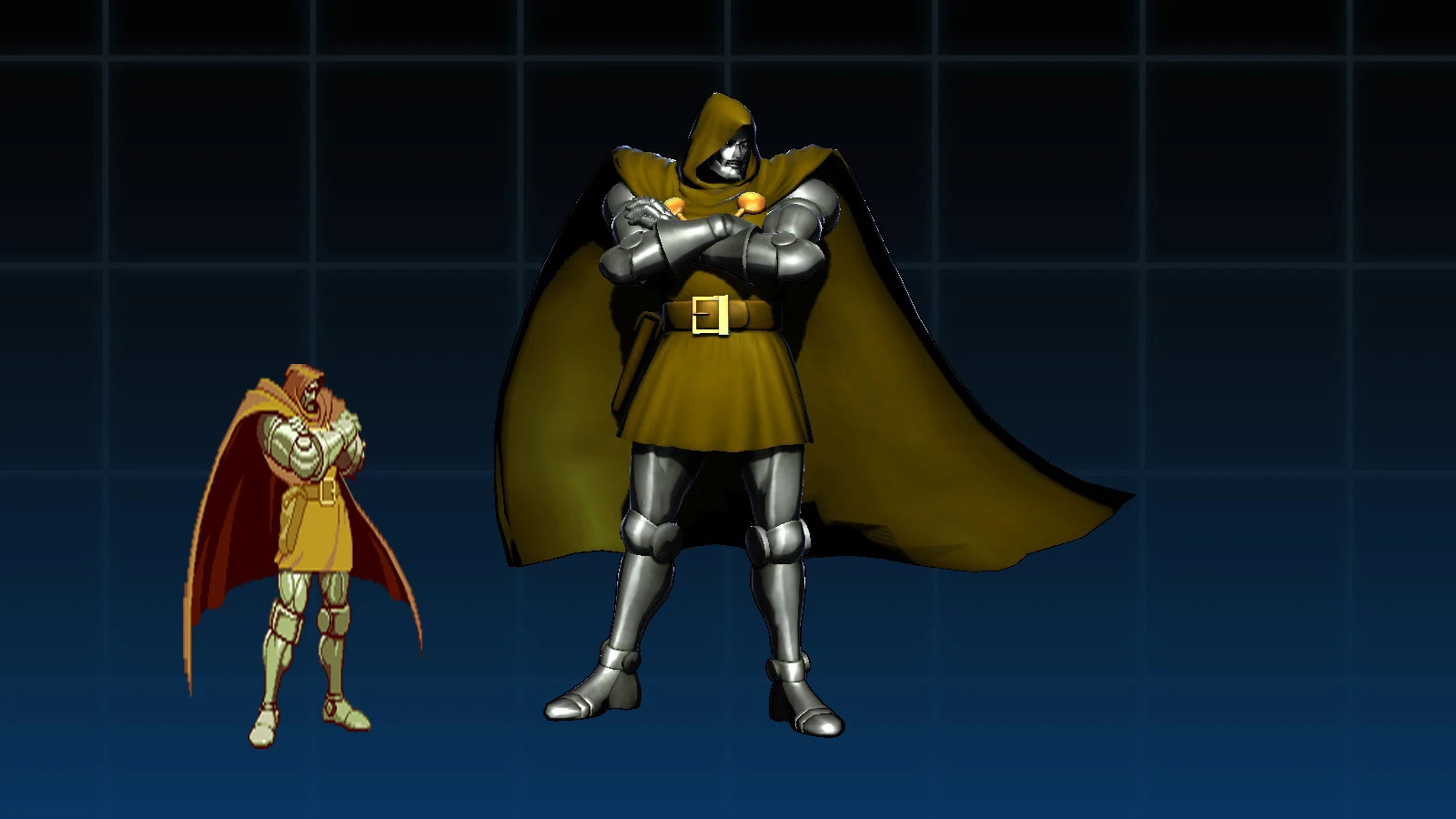 Ultimate Marvel vs. Capcom 3 "Yellow Doctor Doom MVC2"