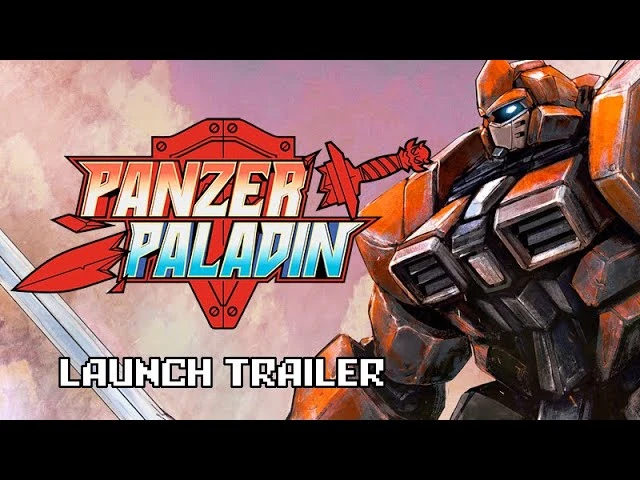 Релизный трейлер олдскульного платформера Panzer Paladin