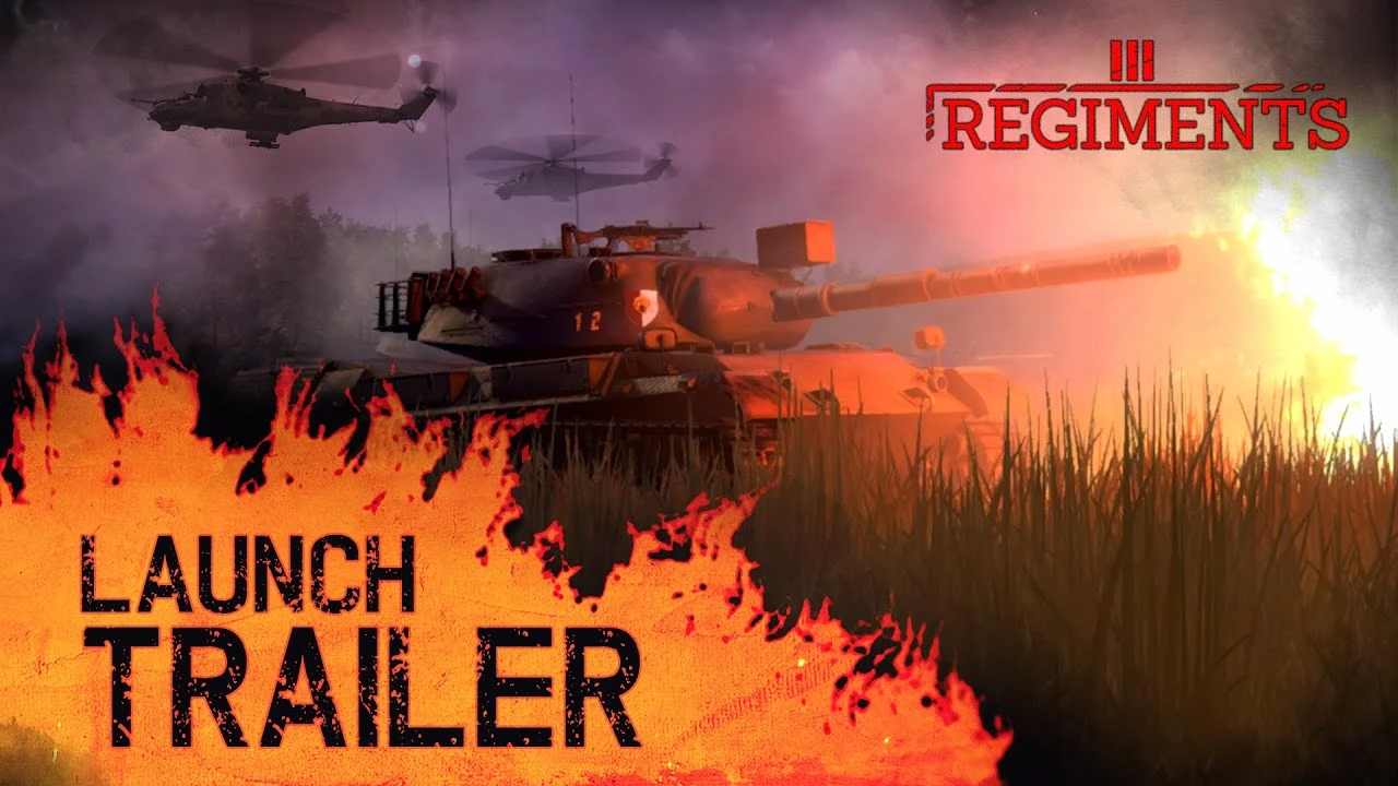 Релизный трейлер стратегии Regiments от MicroProse