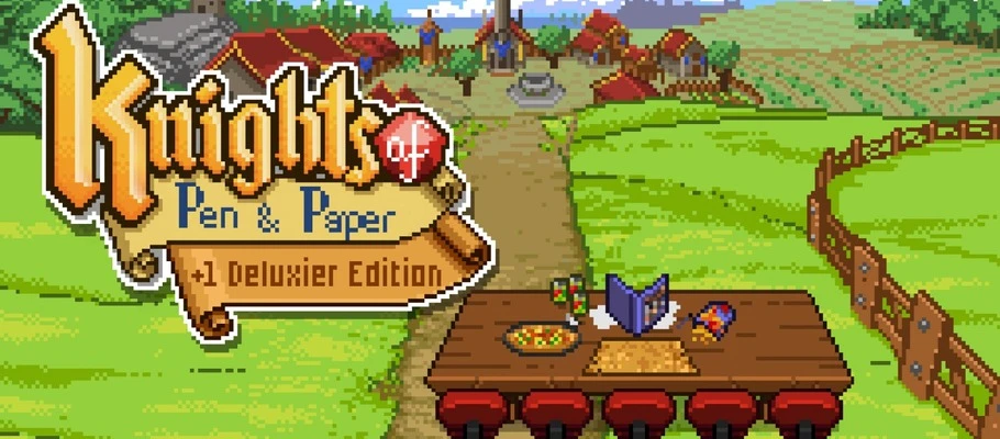 Симулятор настольных ролёвок Knights of Pen and Paper +1 Deluxier Edition выйдет на консолях 29 мая